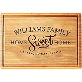 Personalized Housewarming Gift for New Home, Custom Engraved Cutting Board New Home Gift Ideas, Realtor Closing Gifts for First Time Home Buyers, New Neighbor Home Sweet Home Gift