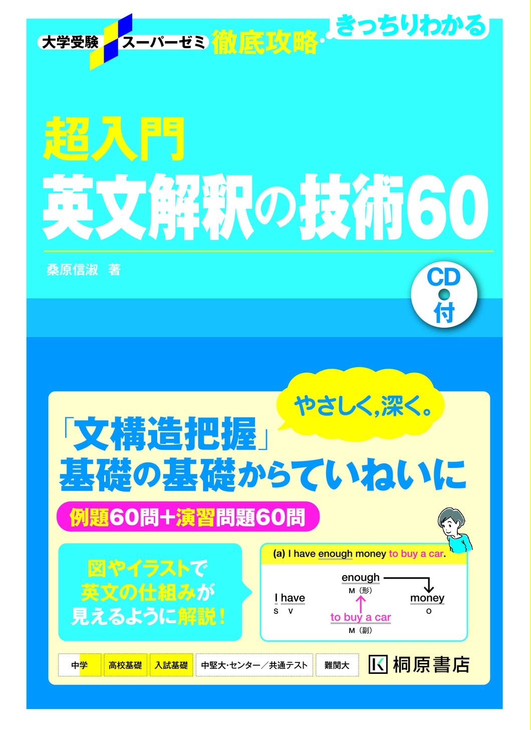 大学受験スーパーゼミ 徹底攻略 超入門英文解釈の技術60 桑原 信淑 本 通販 Amazon