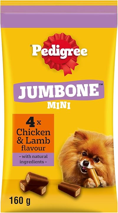 Pedigree JUMBONE Mini Adult Chicken & Lamb 32 Chews 8 x 160g