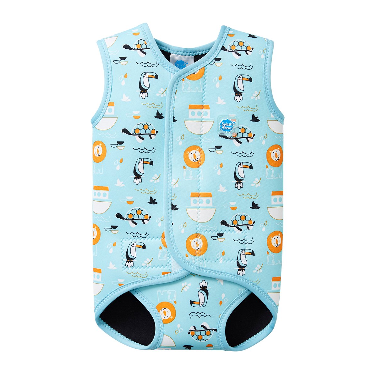 Splash About Baby Wrap Wetsuit, Noah's Ark, 6-18 Months