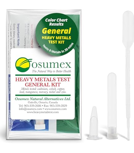 Amazon.com: Doctor's Data Heavy Metals Toxicity Test (31 Toxins