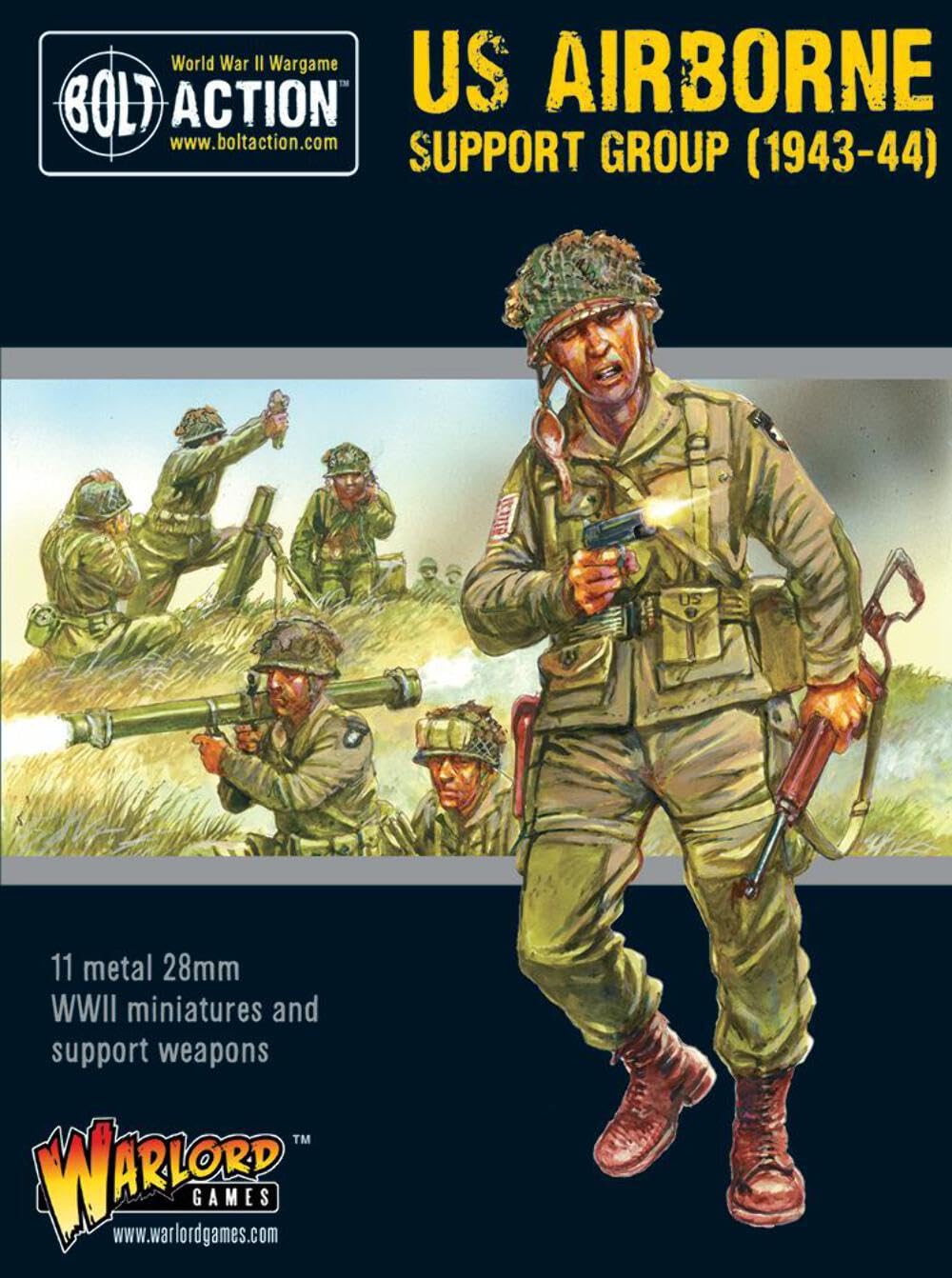 Bolt Action Warlord Games,, US Airborne support group (1943-44)