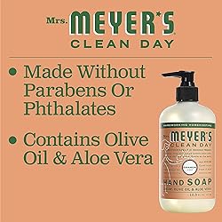 Mrs. MEYER'S Liquid Hand Soap Geranium 12.5 Fl Oz