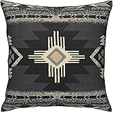 IVSYCOF Southwest Aztec Native American Pillow Covers 18x18 Inch Decorative Throw Pillowcase Square Couch Cushion Cover for Home Sofa Living Room