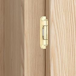 Vallecloud 4 Pack (2 Pair) Brass Gold Cabinet