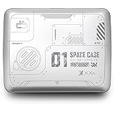 ÖGON -DESIGNS- Aluminum wallet, Large capacity with metal lock, RFID Protection against fraud and demagnetization, Smart Case OSLO Large model