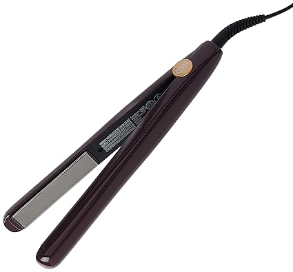 deep brilliance black titanium hairstyling iron