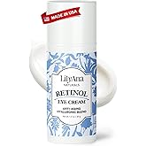 LilyAna Naturals Eye Cream - Eye Cream for Dark Circles and Puffiness, Under Eye Cream, Anti Aging Eye Cream Reduce Fine Lines and Wrinkles (1.0 Ounce, Retinol)