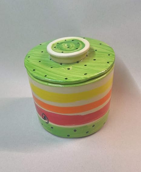 französische Wasserbutterdose für 250g Butter Keramik in DUO