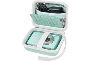 Boobowl Digital Camera Case Compatible with Yifecial/for EROOLU/for VAHOIALD/for Kaisoon/for Kodak Pixpro/for Canon PowerShot ELPH 180 190/ for Sony DSCW800 DSCW830 Kids Cameras (green)