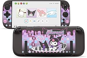 Kuitmor PC Protective Case Compatible with Switch 2 Model 2025, All-Round Protection Hard Shell for Switch 2 Console and Joy Con - KLM