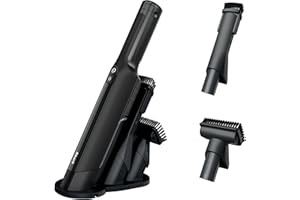 Shark WV201BK WANDVAC Cordless Hand Vac, Lightweight & Portable at 1.4 lbs. with Powerful Suction, Charging Dock, One-Touch E