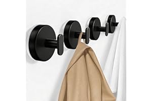 Suction Cup Hooks for Shower: 15 LB Strong Wall Hanger for Bathroom, Front Door, Glass, Window, RV, Holder for Towel, Christm