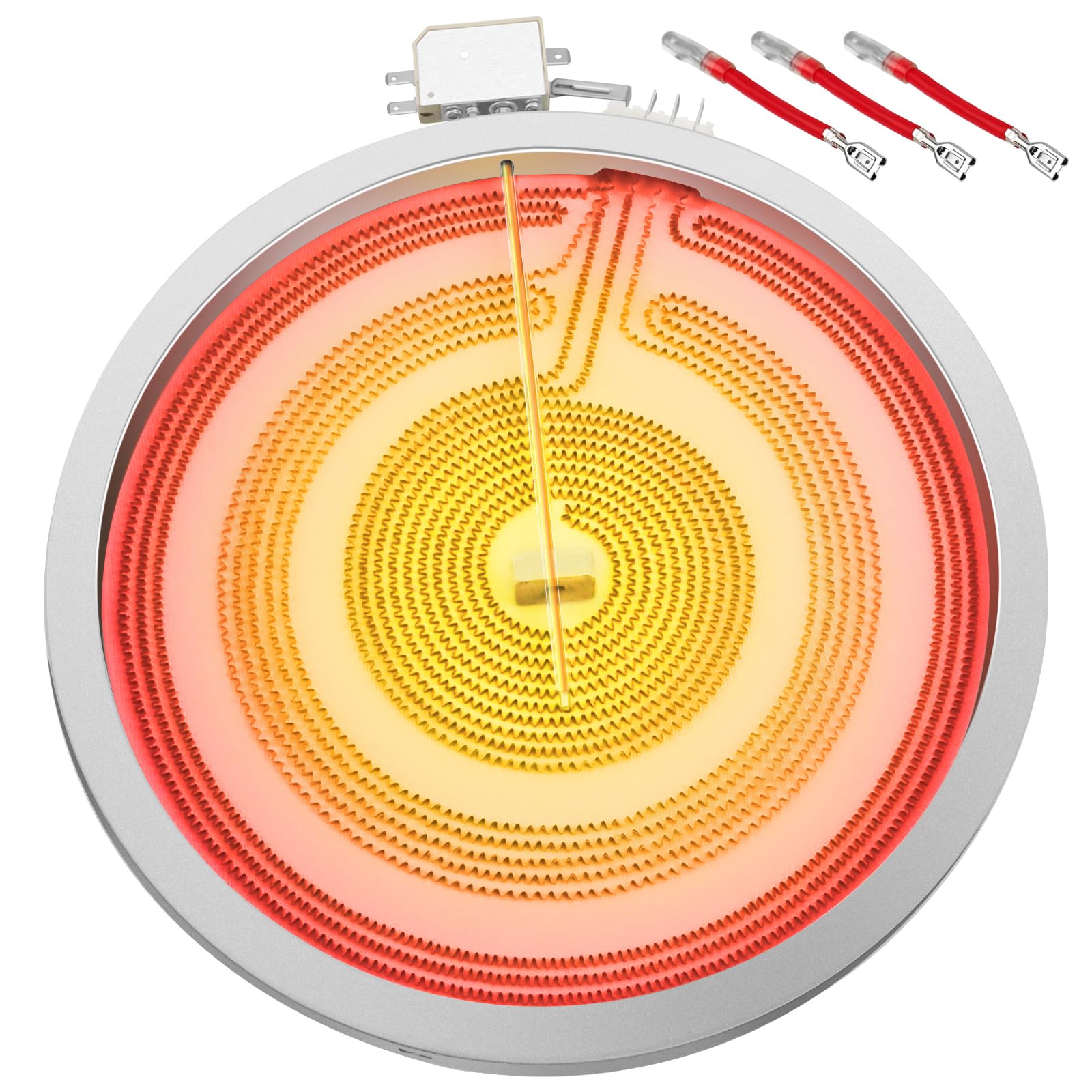 Photo 1 of ???? ???????? WB30T10126 12" Electric Range Triple Radiant Surface Element by Puxyblue Fit for G-E Electric Cooktop Replace for 1474212 AP4344521 PS2321560 EAP2321560 PP972TM2WW PS968DP1BB