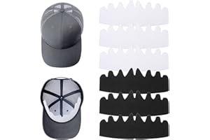 YUXIANLB Baseball Caps Inserts Shapers, Flexible Washable Reusable Hat Liner Cap Fitter Inserts, Felt Hat Sweat Liner