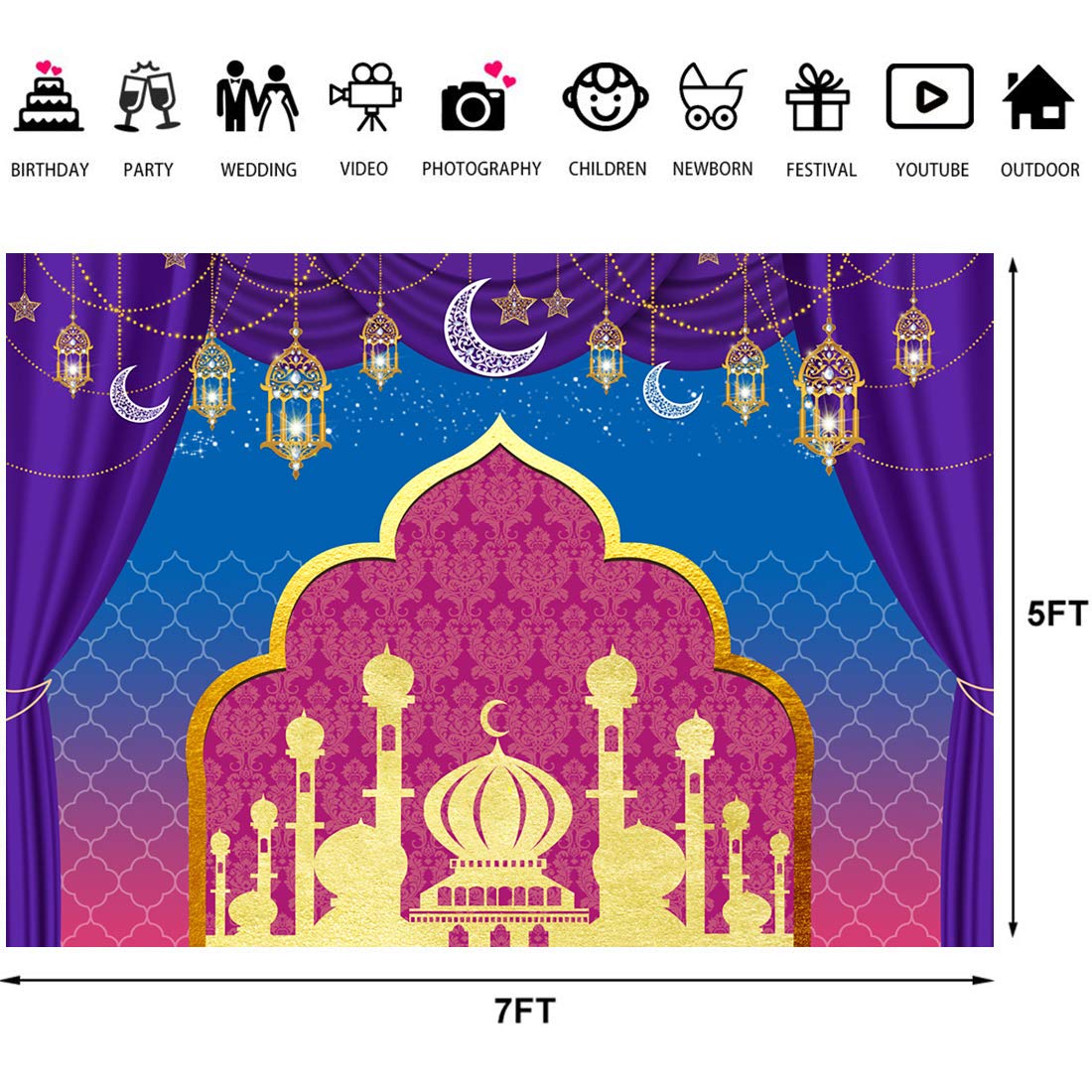 Arabian Nights Photo Booth Props Fun Aladdin Style Wedding