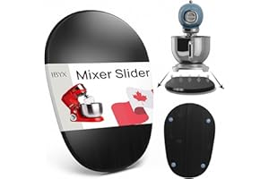 Ibyx Elegant Sliding Tray - Compatible with 5.5 Qt KitchenAid Stand Mixers and Other Heavy Appliances (Black)