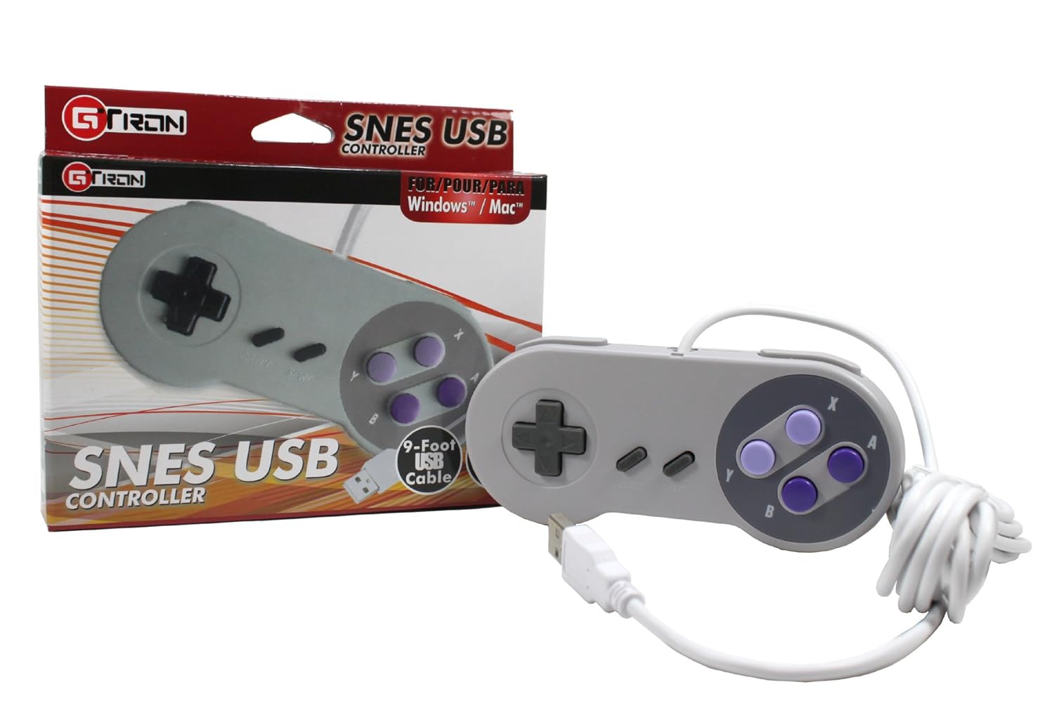 Classic USB Super Nintendo Controller Video Games