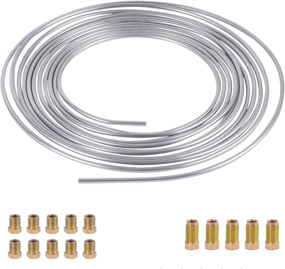 Auto Parts and Vehicles Car & Truck Brake Lines Roll of 25 ft Zinc