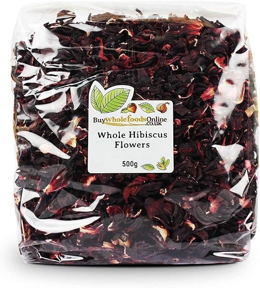 Hibiscus Flowers Whole Petals 500g (Buy Whole Foods Online Ltd