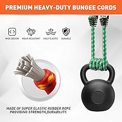 HORUSDY 21 - Piece Bungee Cord Set with Hooks