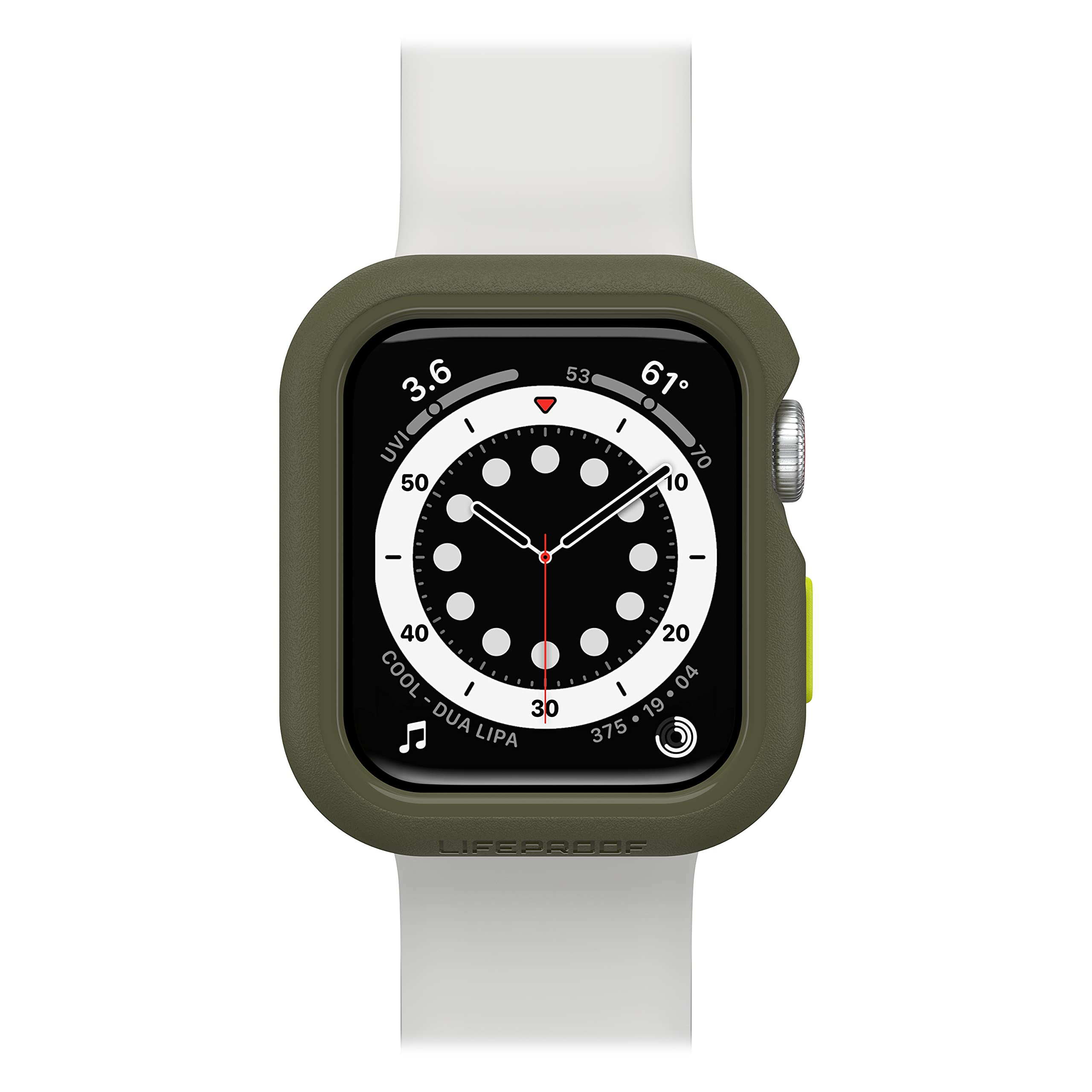 Photo 1 of LifeProof Bumper for Apple Watch SE/6/5/4 40mm, Shockproof, Drop Proof, Sleek Protective Case, Guards Display and Edges, Sustainably Made, Green