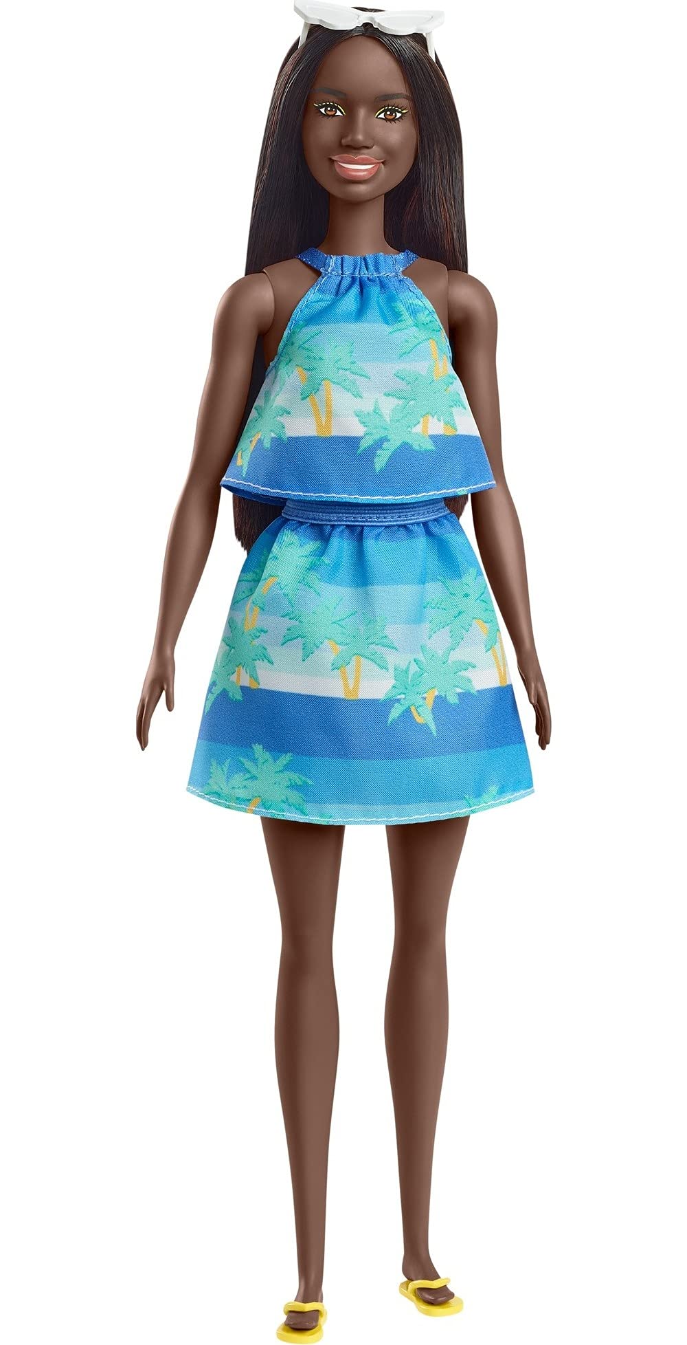 Barbie Loves The Ocean Doll - Ocean Print Top and Skirt, Multicolor
