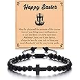 Tarsus Cross Bracelet for Men Teens, Cross Jewelry Christian Gifts for Easter, Christmas, Birthday, Religious ...