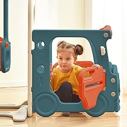Merax 4-in-1 Toddler Slide, Kids Slide Indoor with