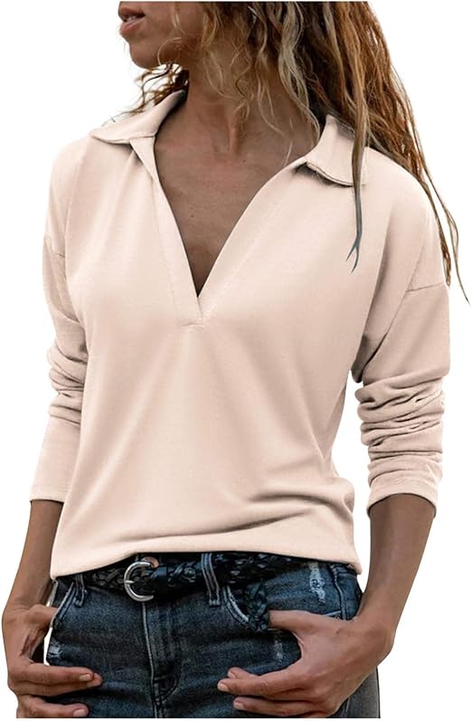 pullover mit umlegekragen damen