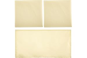 Hortsun Pack of 2 Fluorescent Light Covers 4 x 2 Feet Magnetic Ceiling Light Cover Room Supplies for Home Office(Pure Yellow)