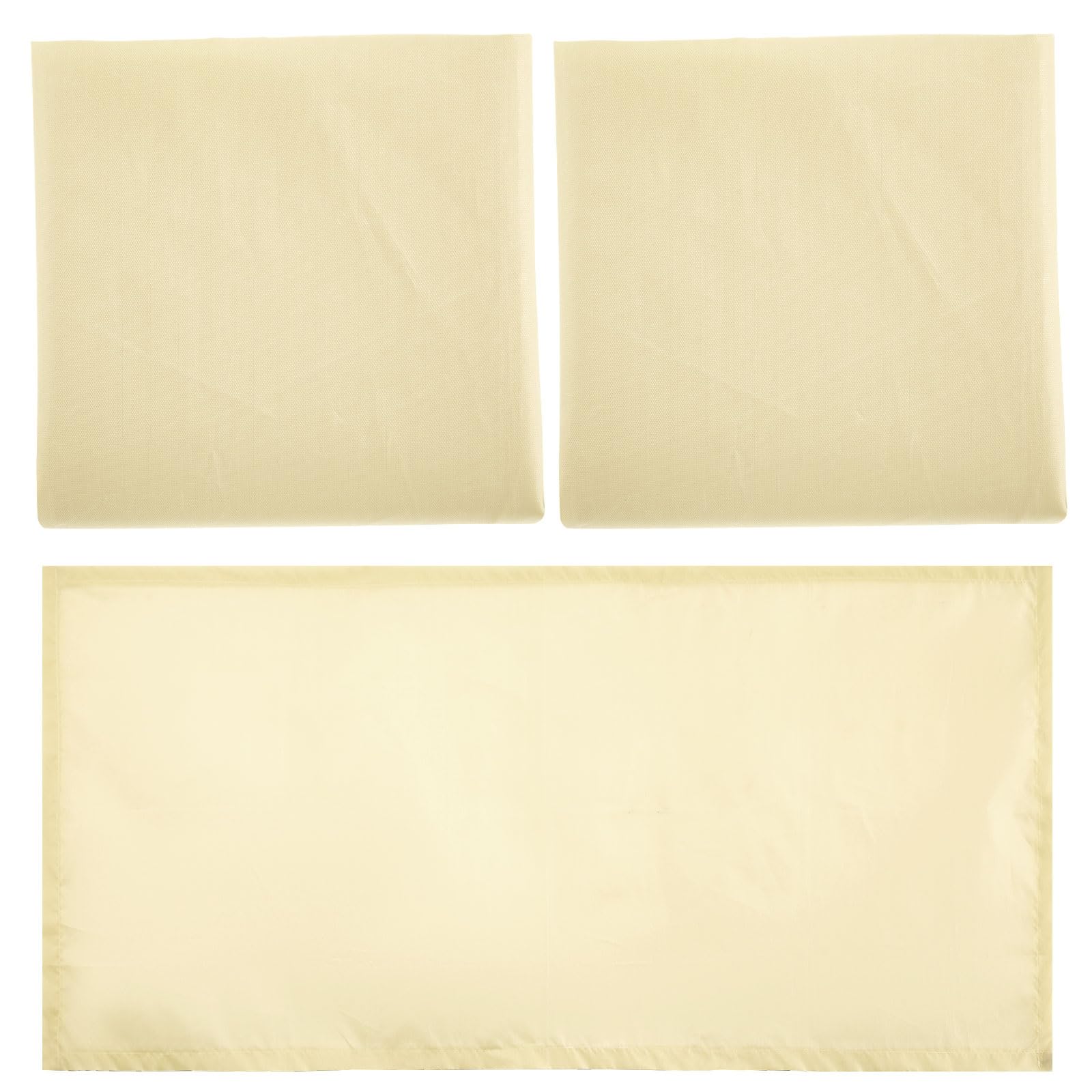 Photo 1 of Hortsun Pack of 2 Fluorescent Light Covers 4 x 2 Feet Magnetic Ceiling Light Cover Room Supplies for Home Office(Pure Yellow)