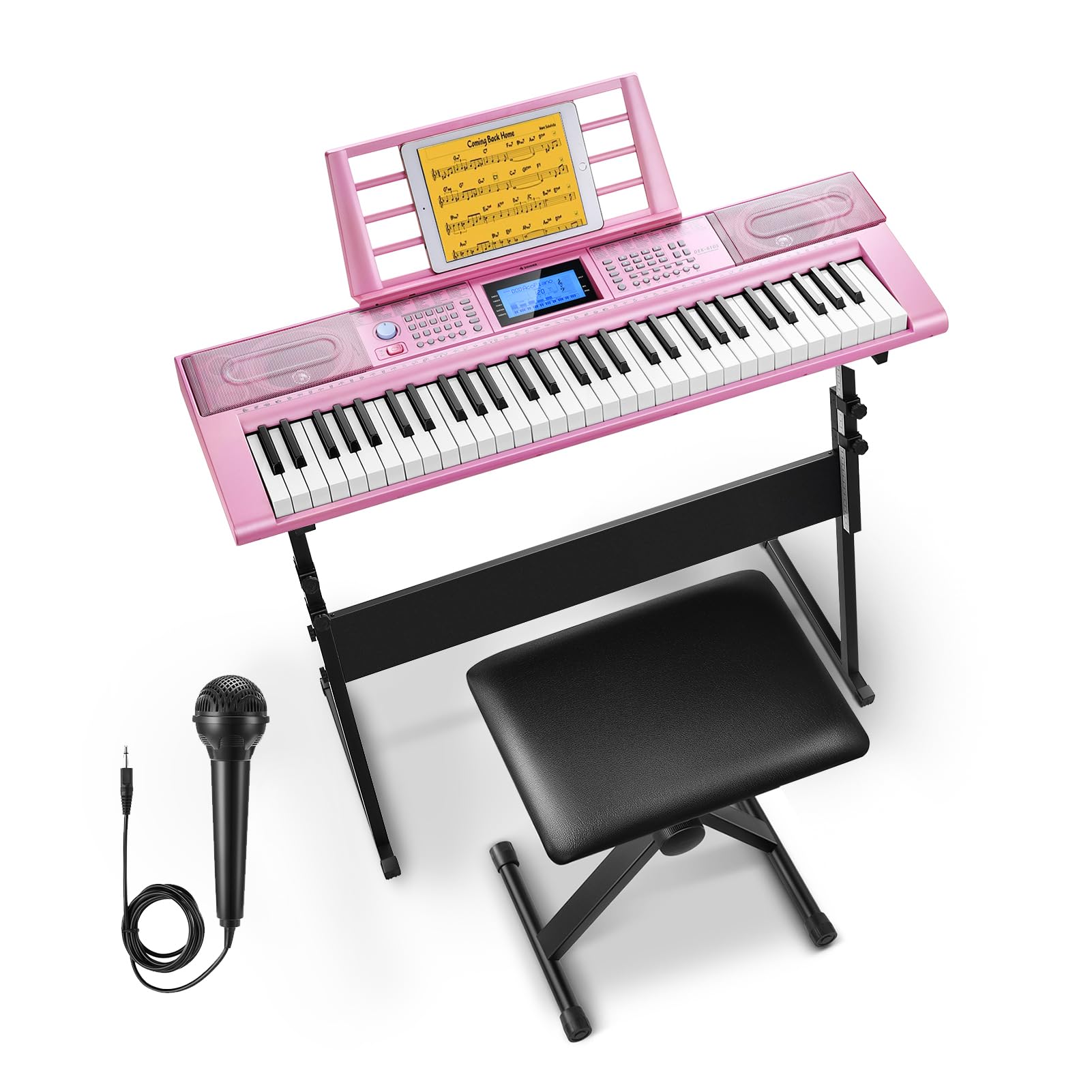 Donner Keyboard Piano 61 Key, Electric Keyboard Kit