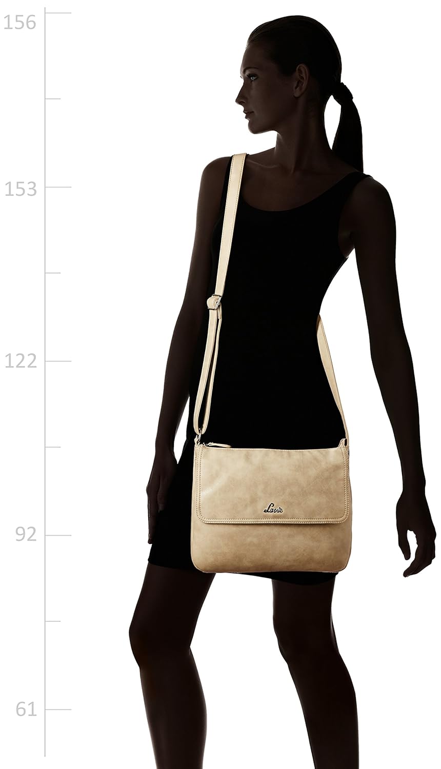 lavie rosetta 1 women's sling bag (beige) ()