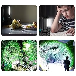 Wrrozz LED Flashlight USB Rechargeable, Super