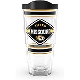 Tervis Missouri Tigers - First String Made in USA Double Walled Insulated Tumbler Travel Cup Keeps Drinks Cold & Hot, 24oz, Classic