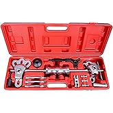 OKSTENCK 9-Way Slide Hammer Puller Set 18PCS Front Wheel Hub Bearing Remover & Rear Wheel Axle Hub Dent Shaft Puller Tool Kit