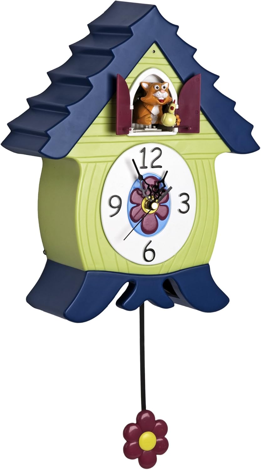 GIFT COMPANY 70122 Cuckoo Clock MeowCoo Cat Amazon.de Küche & Haushalt