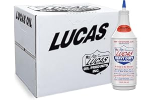 LUCAS OIL Lucas 10001-12PK Heavy Duty Oil Stabilizer - 32 oz., (Pack of 12)