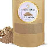 Cure Wid Pure Organic Marshmallow Root Powder 8oz Non-GMO Additive-Free | Dried Marshmallow Root Tea for Throat &amp; Digestive Comfort,Cold Infusions,Tinctures &amp; DIY Herbal Blends in Resealable Pouch