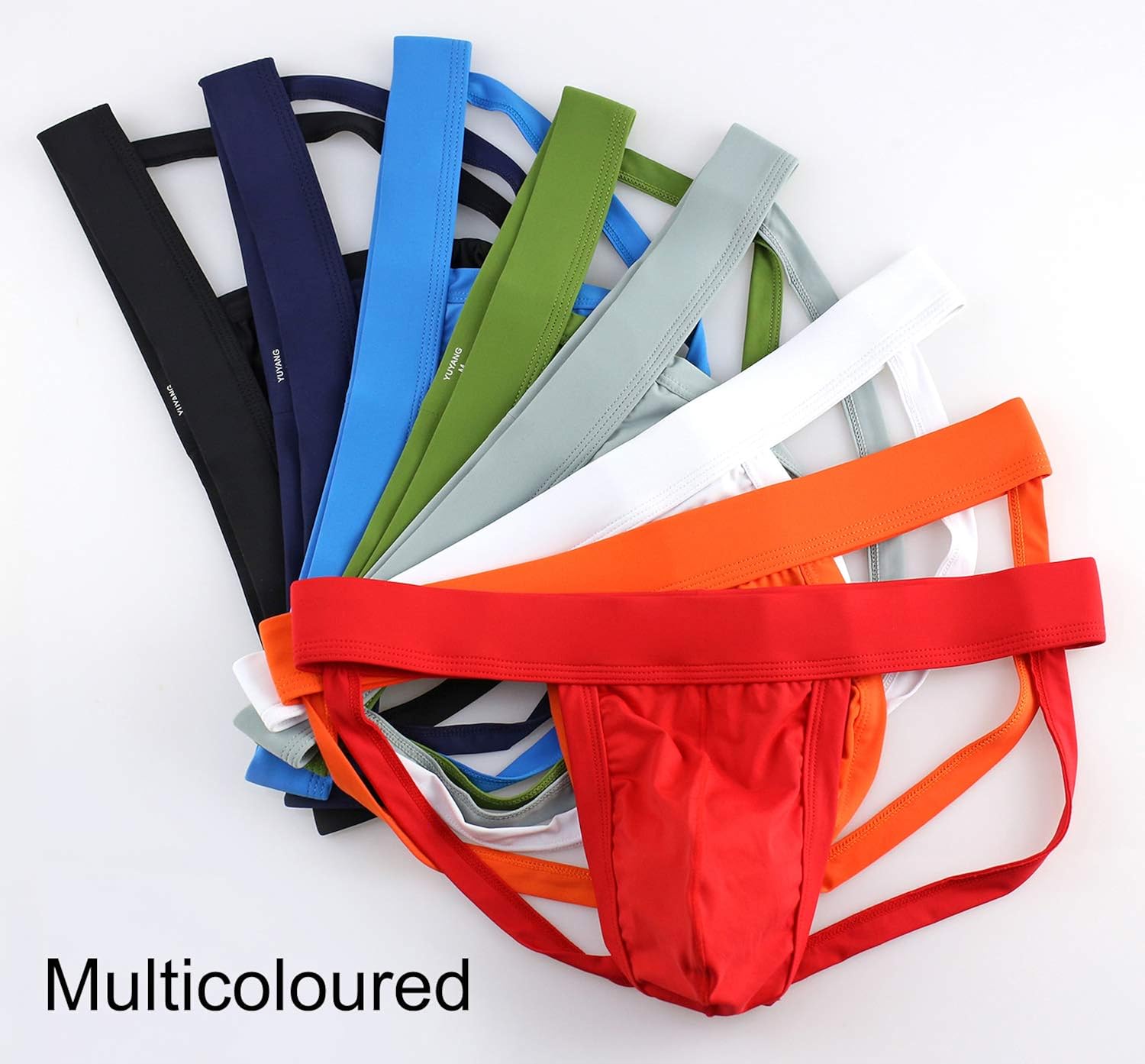 Tyhengta Men's Athletic Supporter Briefs Performance Jockstrap Underwear at  Men’s Clothing store