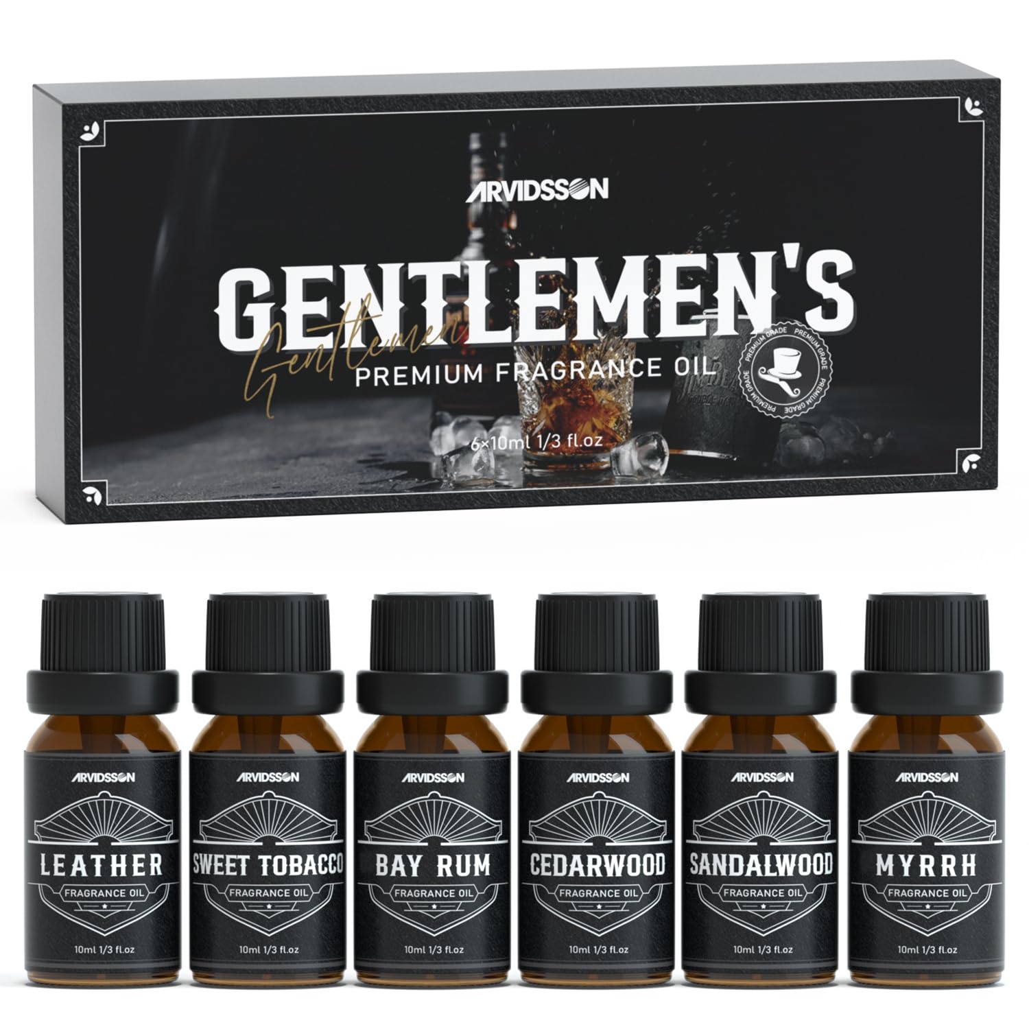 Essential Oils for Men, ARVIDSSON Masculine