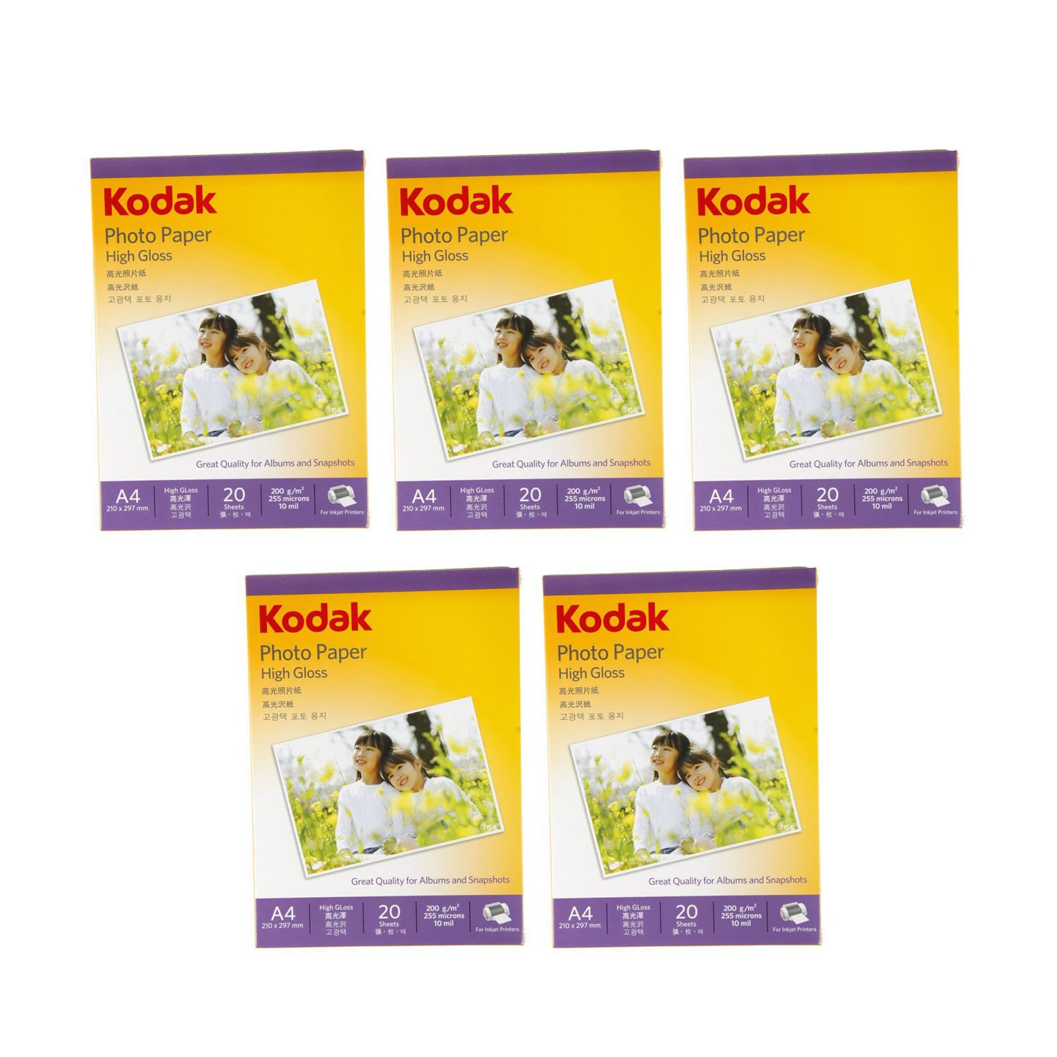kodak glossy photo paper a4