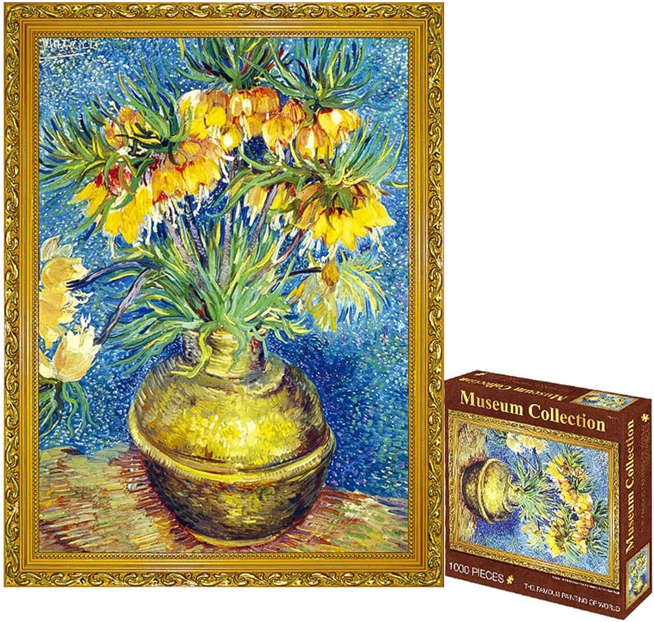 PopHMN Jigsaw Puzzles, 1000PCS Beautiful Jigsaw Puzzles for Kids Adults Fun Puzzles (Flower)