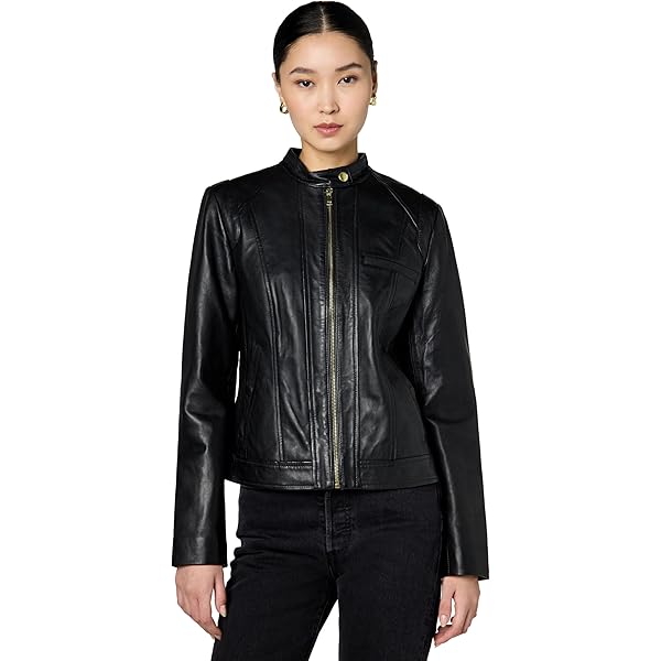 COLE HAAN Women's Outerwear JACKET/COAT,BLACK,EXTRA SMALL at