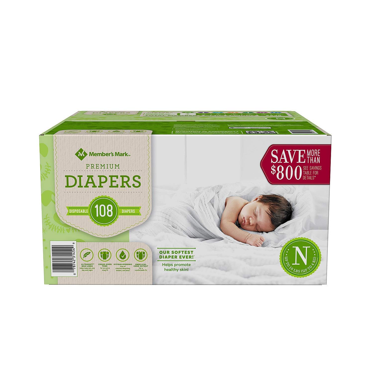 up and up newborn diapers