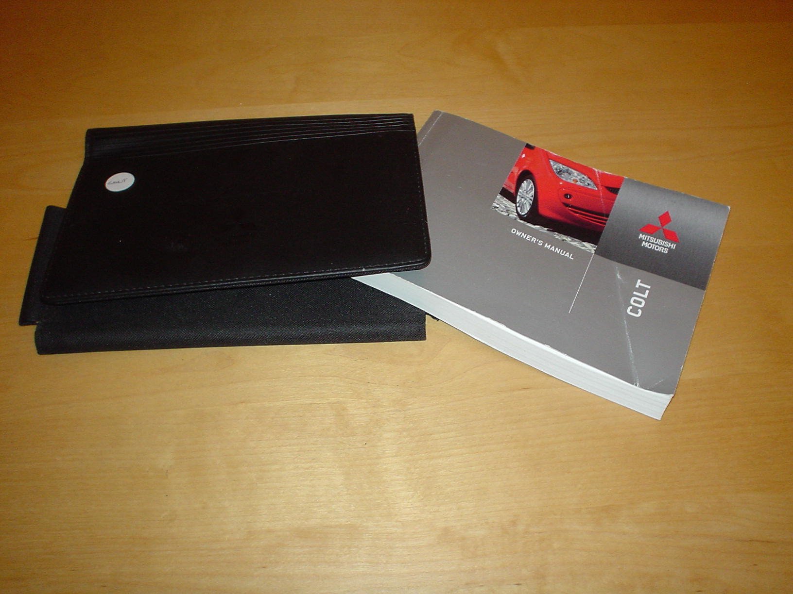 MITSUBISHI COLT CZ1 CZ2 CZ3 CZT OWNERS MANUAL HANDBOOK with WALLET (2002 -  2008) - 1100 1300 1500 1.1 1.3 1.5 LITRE ENGINES - OWNER'S HAND BOOK MANUAL  ...