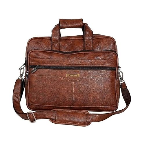 Handcuffs Mens Messenger Bag (Brown)