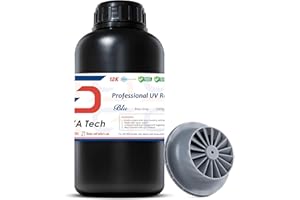 Siraya Tech Blu Tough 3D Printer Resin with High Strength and Precision - Easy to Print Strong and High Resolution, Versatile and User-Friendly for LCD/DLP 3D Printer (Easy Grey, 1kg)
