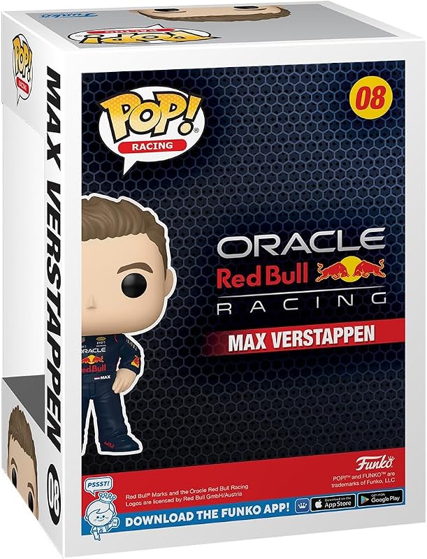 Pop! Racing: Red Bull Racing - Max Verstappen with Helmet